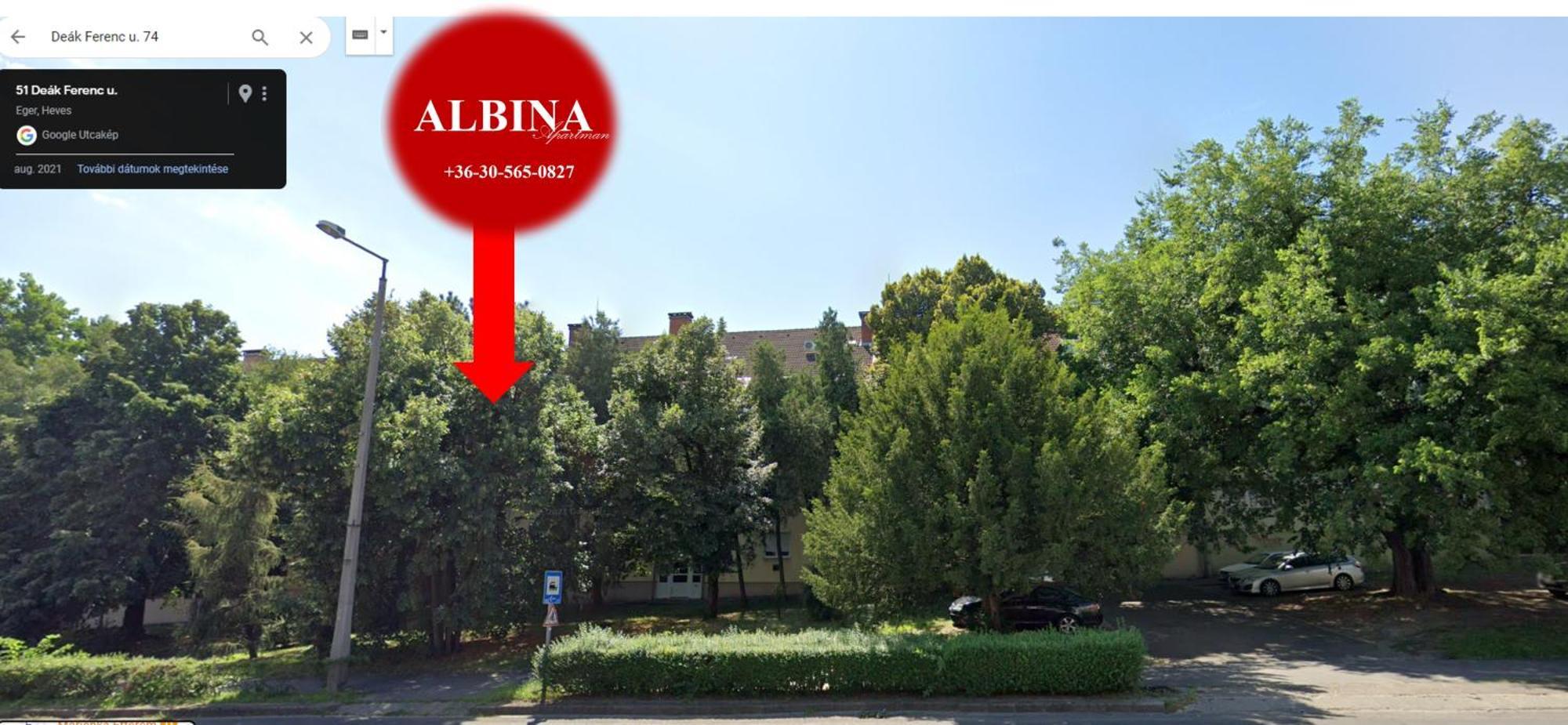 Albina Apartman Eger Zewnętrze zdjęcie